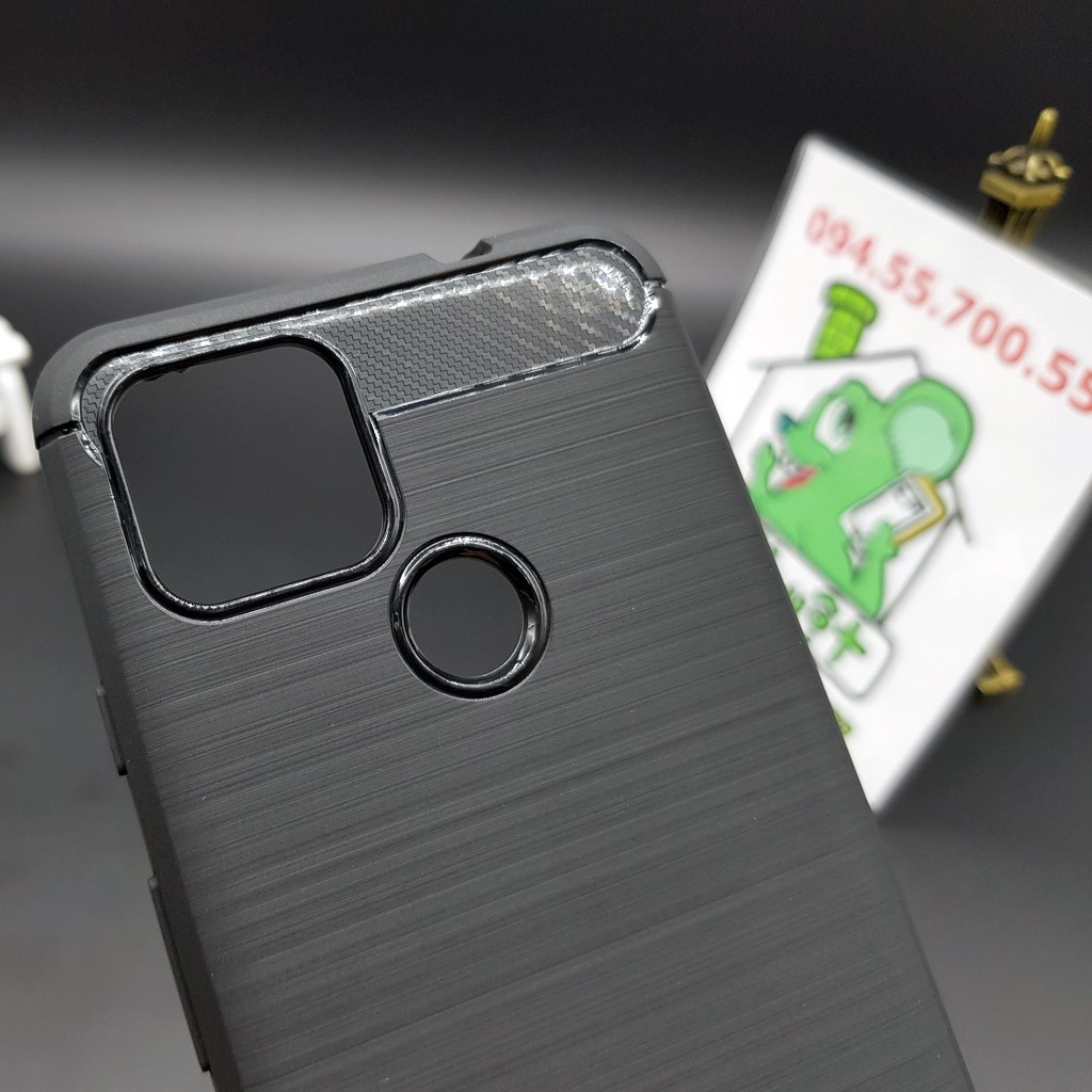 [Ảnh Thật] Ốp Lưng Google Pixel 5 Dẻo Carbon Phay Xước Chống Sốc