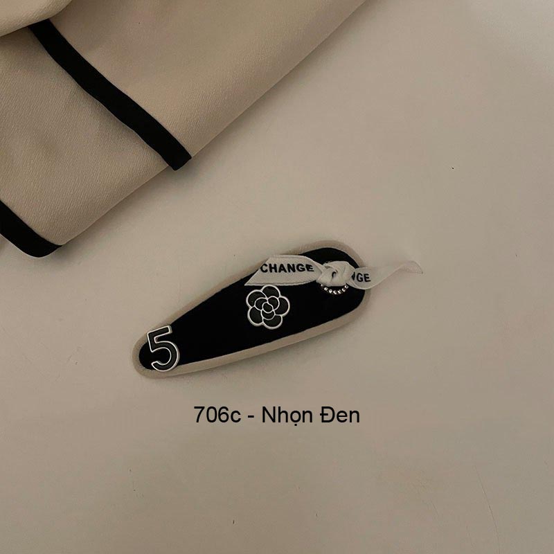 (0706) Cặp Tóc Tont Be Cổ Điển Nhẹ Nhàng Hàn Quốc