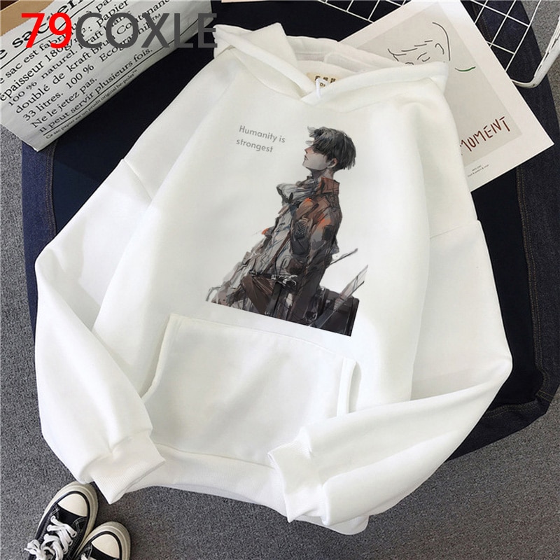 Áo Hoodie Cỡ Lớn In Hình Anime Attack On Titan Thời Trang 2020 Cho Nam