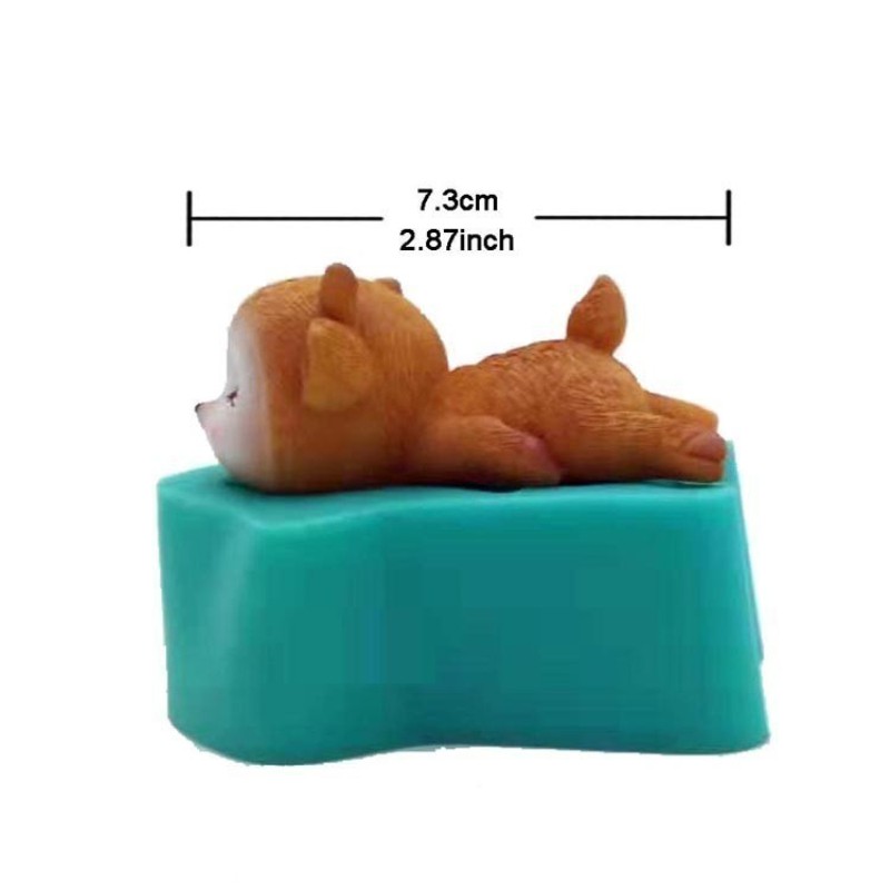 Khuôn Silicon Tạo Hình Con Nai 3d Trang Trí Bánh