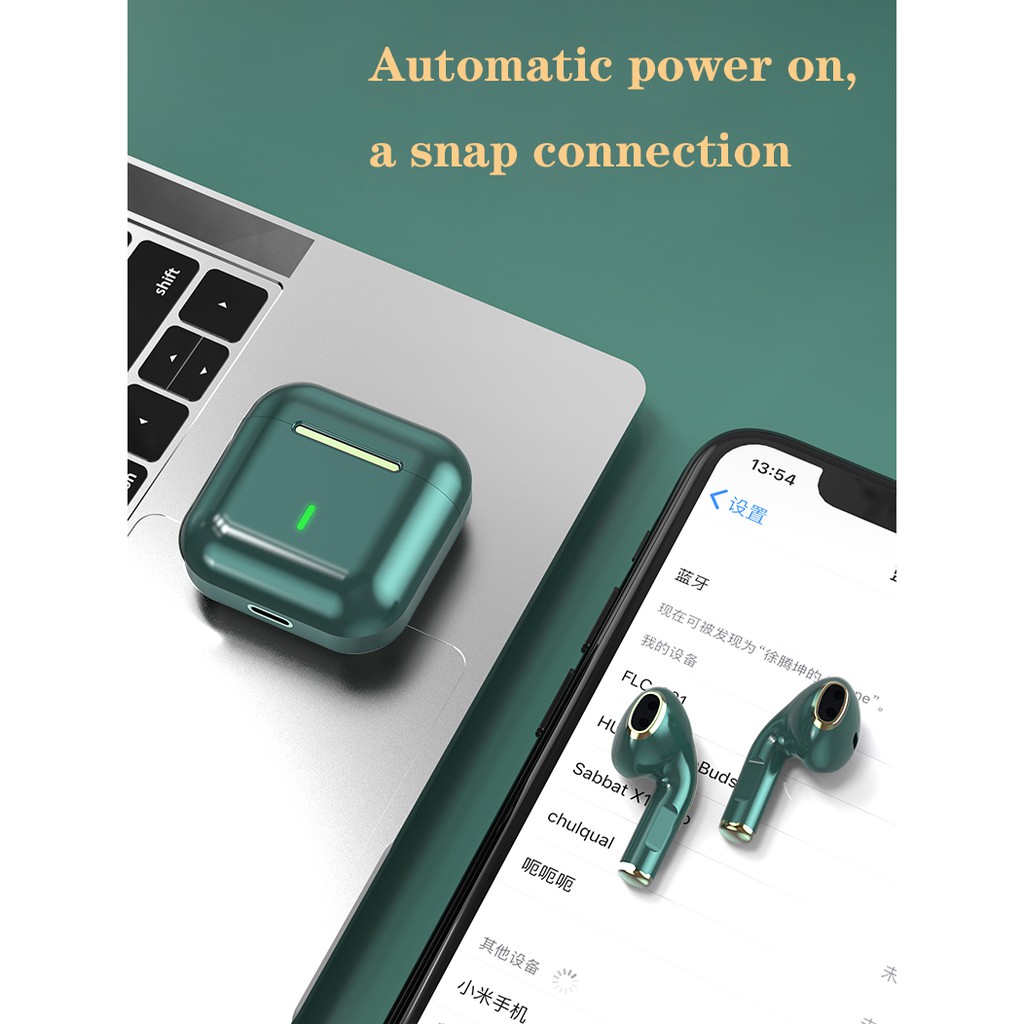 Tai Nghe Bluetooth 5.0 Không Dây Air-S4 TWS Chống Nước IPX7 Có Màn Hình LED Cho VIVO Huawei XIAOMI IPHONE OPPO Sumsung