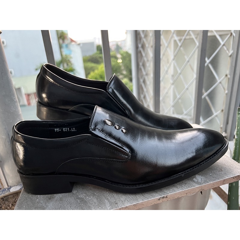 Giày công sở nam da bò Italy GLSP172 bảo hành 24 tháng