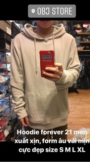 Hoodie Forever 21 form Châu Âu