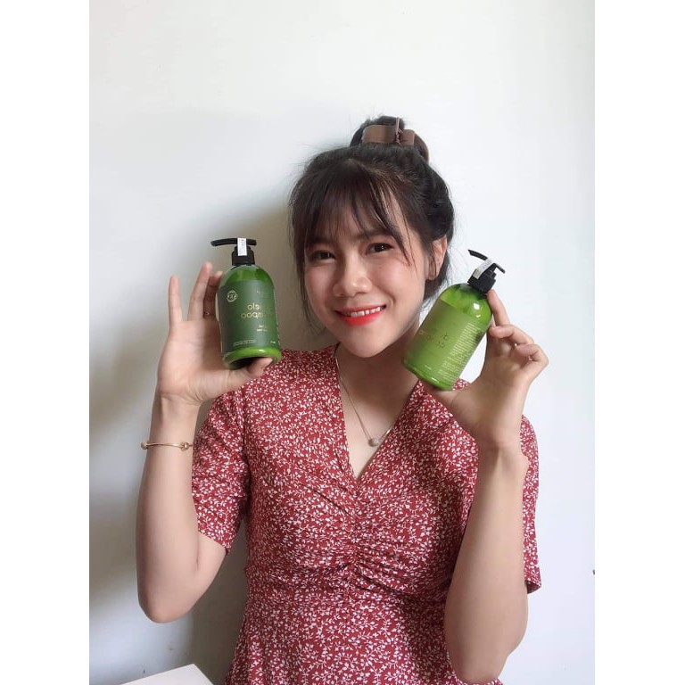Bộ Dầu Gội Bưởi Trị Rụng và Dầu Xả Dừa Phục Hồi Tóc Hư Tổn Vi Jully