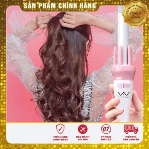 [BH 3 THÁNG] Máy Uốn Tóc Xoăn Xoay Tự Động 360 VIVID & VOGUA (tặng kèm kẹp tóc siêu xinh) [CHÍNH HÃNG]