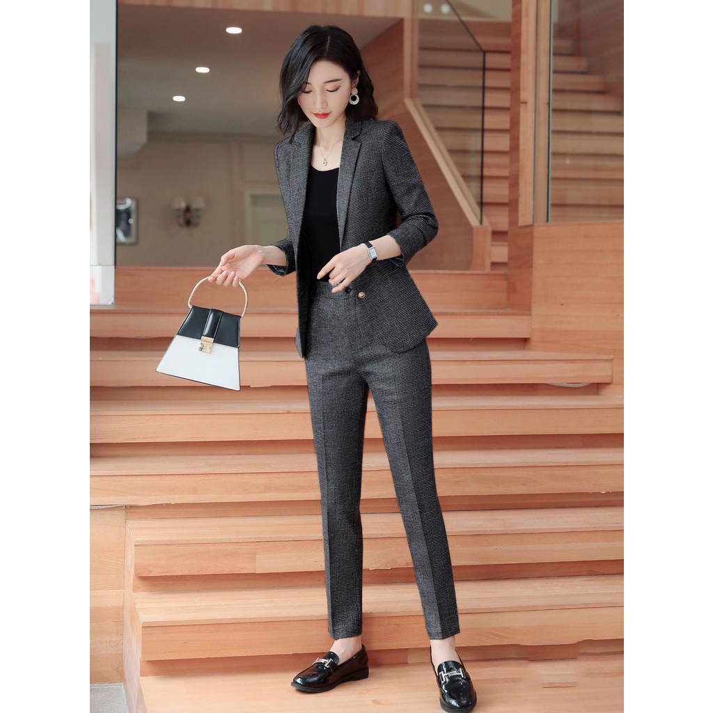 [Mã FAMARAL2 giảm 10K đơn 50K] Set Vest công sở Thiết kế cao cấp - Mã BV75