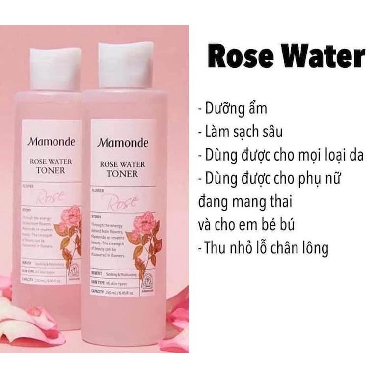 (SALE DATE)Nước cân bằng làm dịu da nhạy cảm Mamonde Toner 250ml