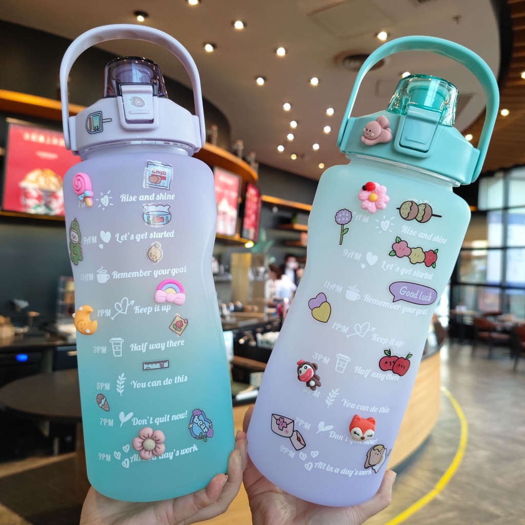 Bình Nước Chống Sốc Dung Tích Lớn 2000ML