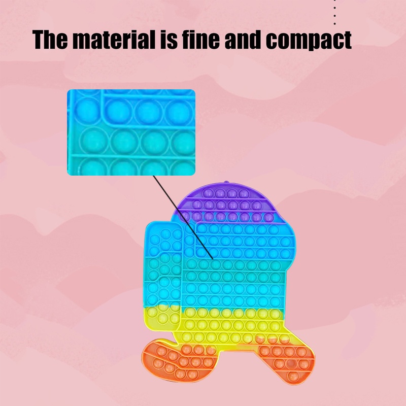 Pop It Bag Fidget Toy Đồ Chơi Bóp Bóng Cầm Tay Giúp Giảm Căng Thẳng Hiệu Quả Pop ít Giá Rẻ Squid Game
