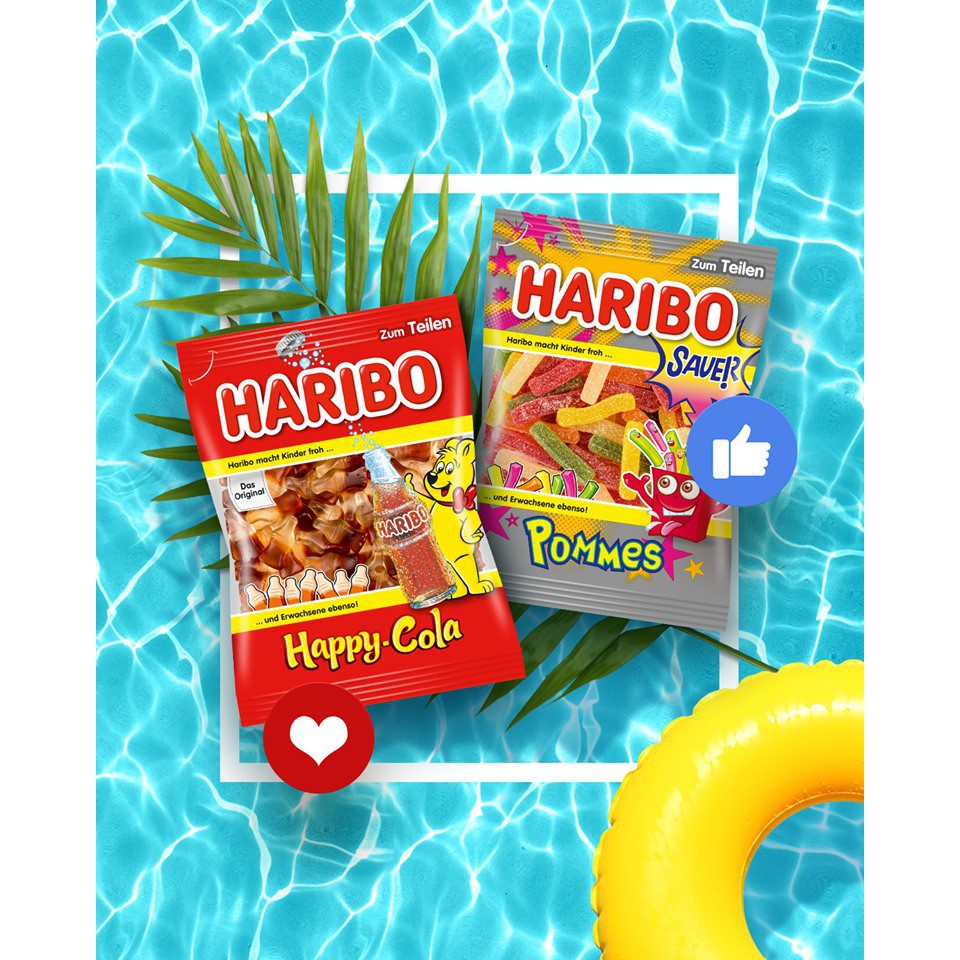 Kẹo dẻo các loại Haribo, Fini, Vidal, Trolli, Chupa Chups