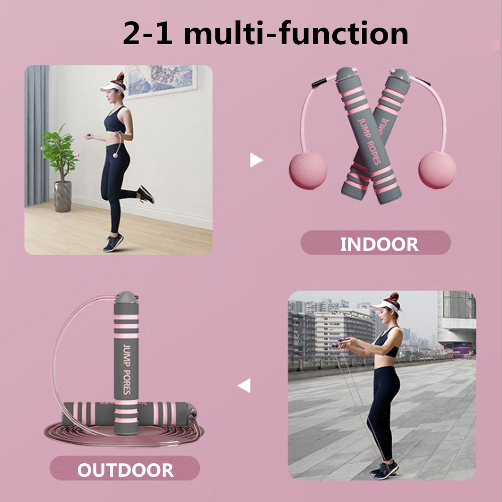 Dây nhảy luyện tập yoga 2 trong 1 đa năng tiện dụng chất lượng cao