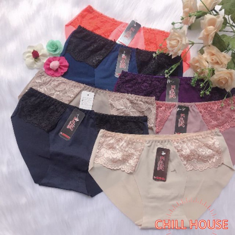 Sỉ 10 quần pha ren 2 bên - CHILL HOUSE