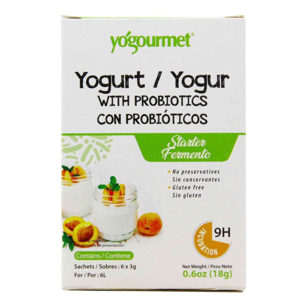 Men làm Sữa chua lợi khuẩn Probiotic - Yogourmet