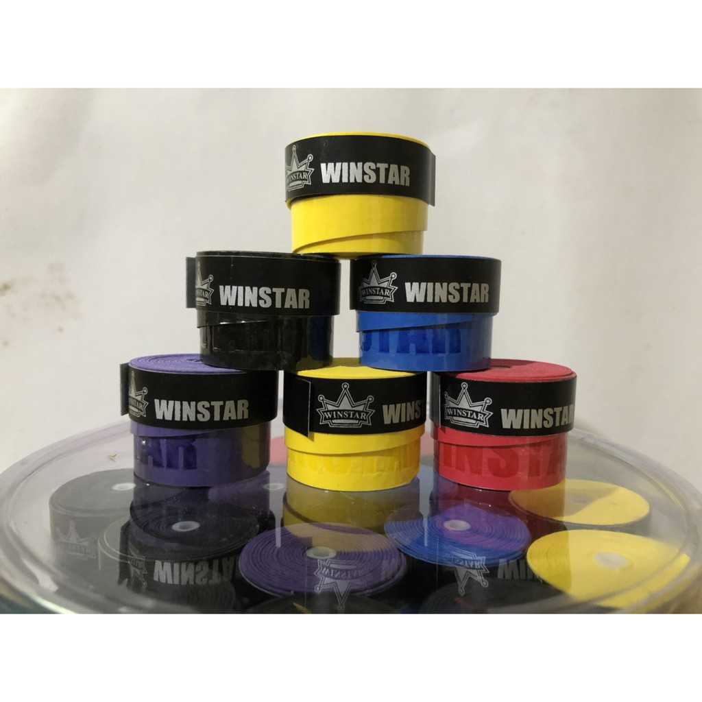 Combo20 Chiếc Quấn Cán Winstar VG002, Cuốn Cán Vợt Cầu Lông Chống Trơn (Giao Màu Ngẫu Nhiên)