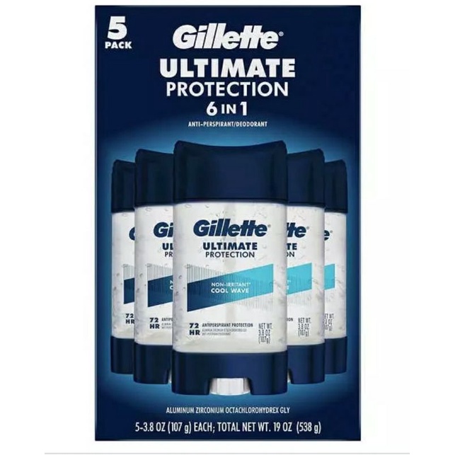 Lăn khử mùi nam Gillette dạng gel 107g