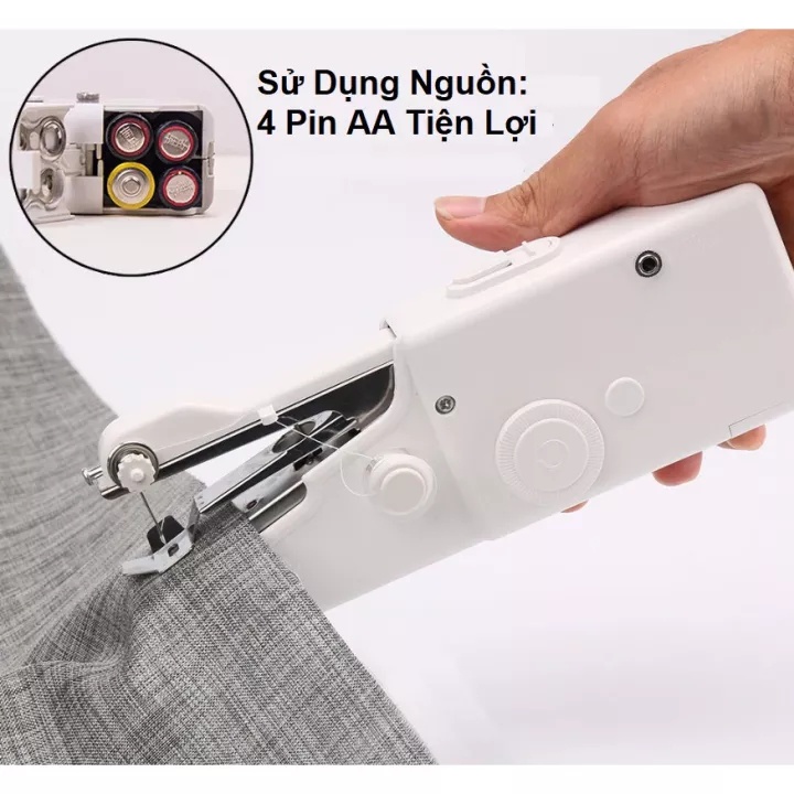 Máy may mini cầm tay, Di Động, Đa Năng, siêu tiện dụng