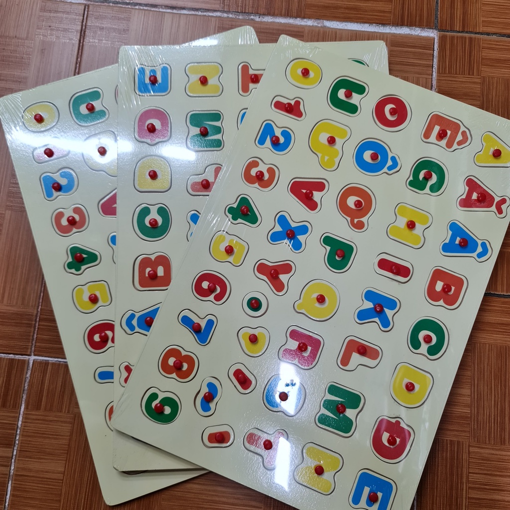 Combo 30 bảng chữ cái tiếng việt cho bé (KT: 44x30cm)