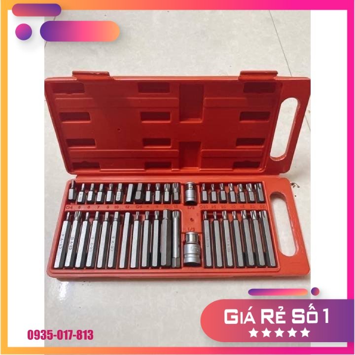 Bộ lục giác hoa thị 40 chi tiết giá cực tốt
