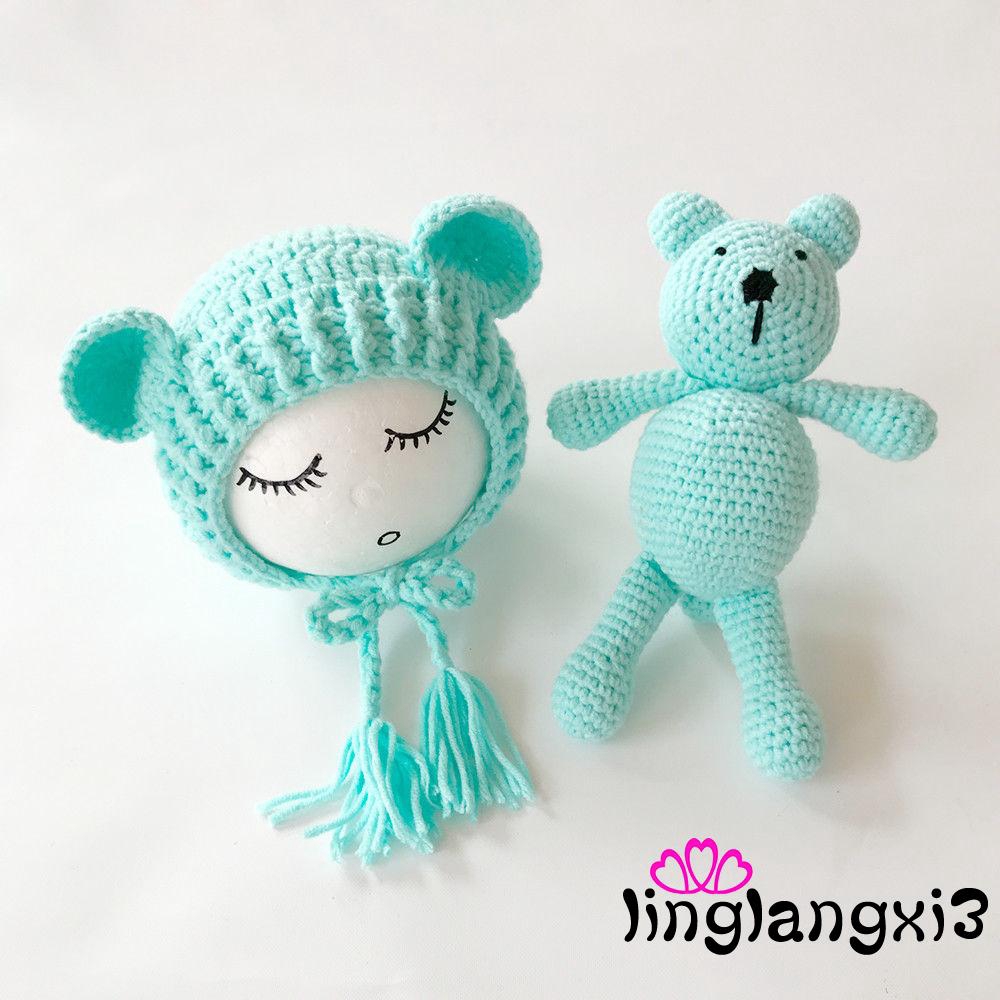 Phụ kiện chụp hình dệt kim thiết kế đáng yêu cho bé