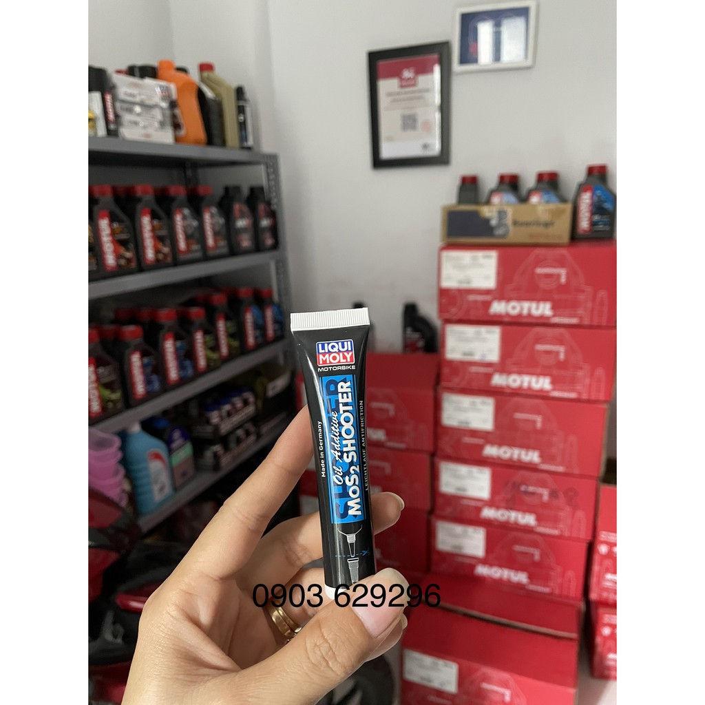 Phụ gia nhớt giảm ma sát Liqui Moly Oil Additive MoS2 Shooter (20ml)