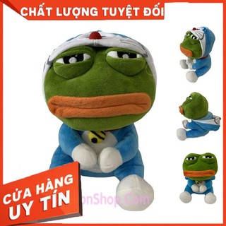 Ếch xanh pepe lai Doremon - Frog Pepe