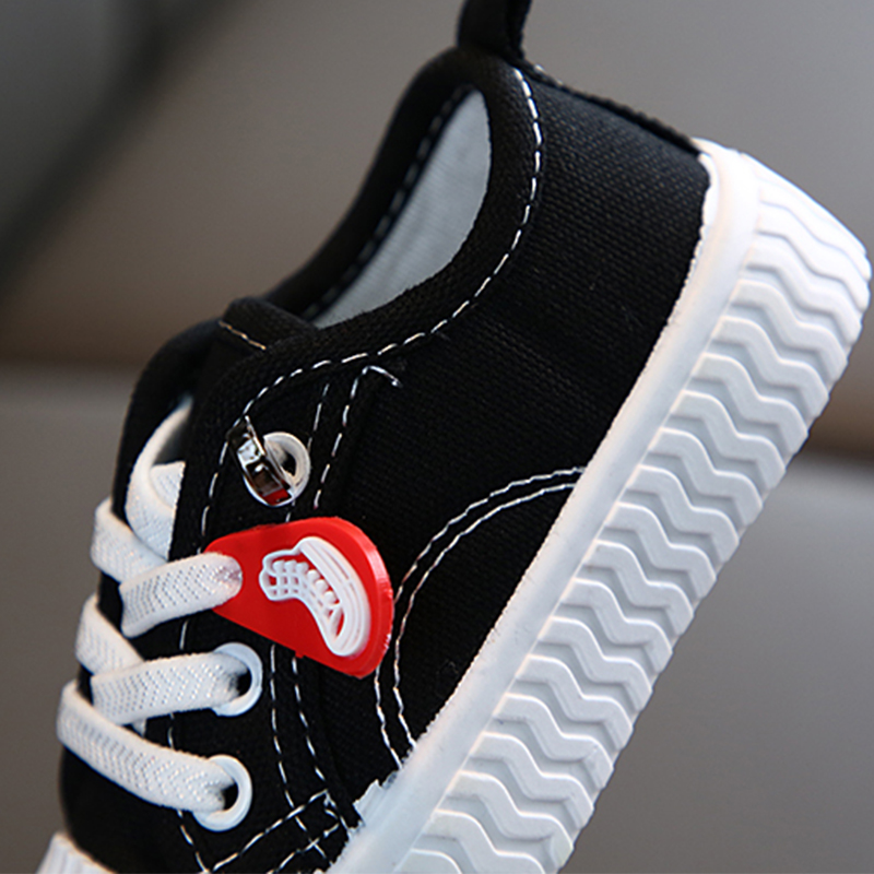 Giày thể thao vải canvas đế mềm chống trượt nhiều màu tùy chọn thời trang thường ngày cho bé