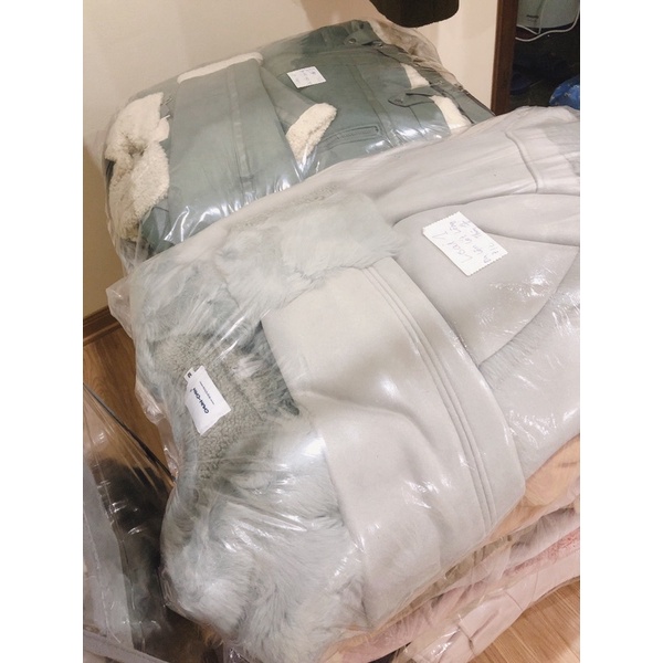 Album 1: Áo khoác da lộn lót lông, hàng loại 1