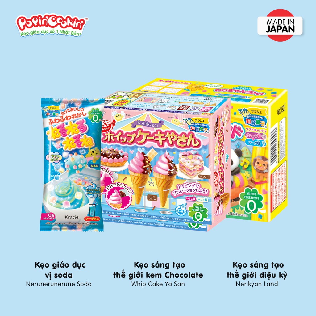 Kẹo Popin Cookin đồ chơi sáng tạo ăn được tự chọn chính hãng [Popin Cookin]