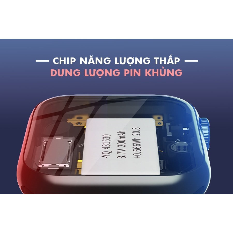 Đồng Hồ Thông Minh HW16 Chính Hãng, Nghe Gọi Qua Bluetooth, Thông Báo Tin Nhắn, Theo Dõi Sức Khỏe