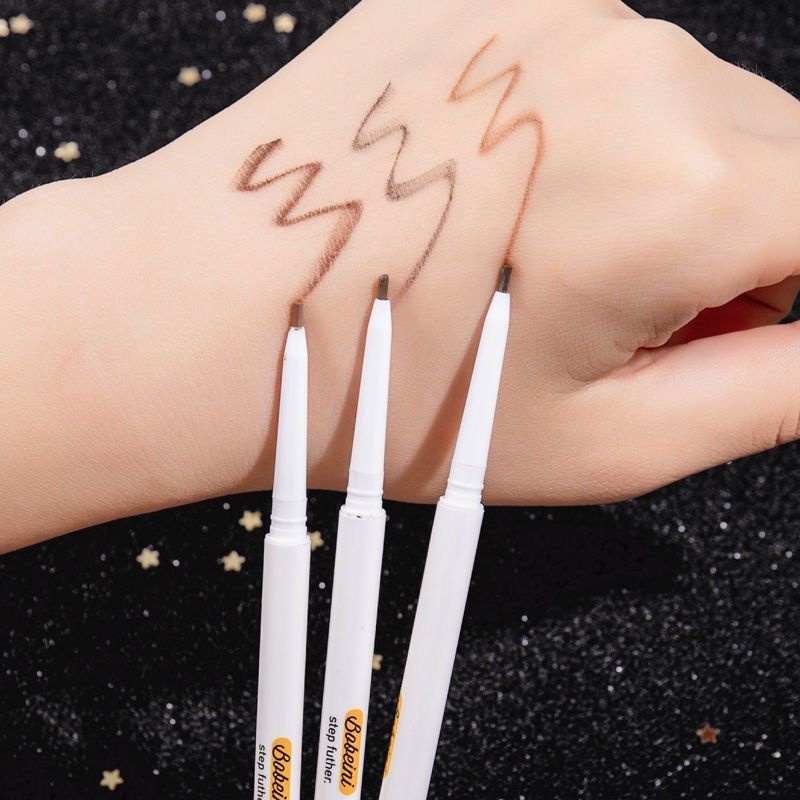 Chì Kẻ Mày Dạng Vặn Kháng Nước Lâu Trôi Có Đầu Cọ Chải Tiện Dụng 6 Màu Tùy Chọn