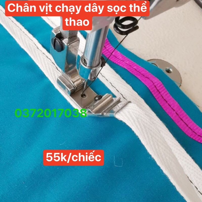 chân vịt chạy dây viền thể thao,sọc thể thao-phụ liệu may mặc