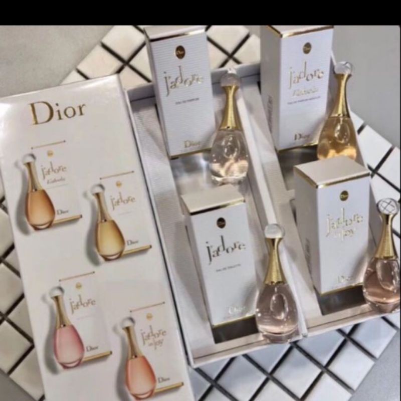 SET GIFT NƯỚC HOA CHÍNH HÃNG Dior J’adore LA Collection