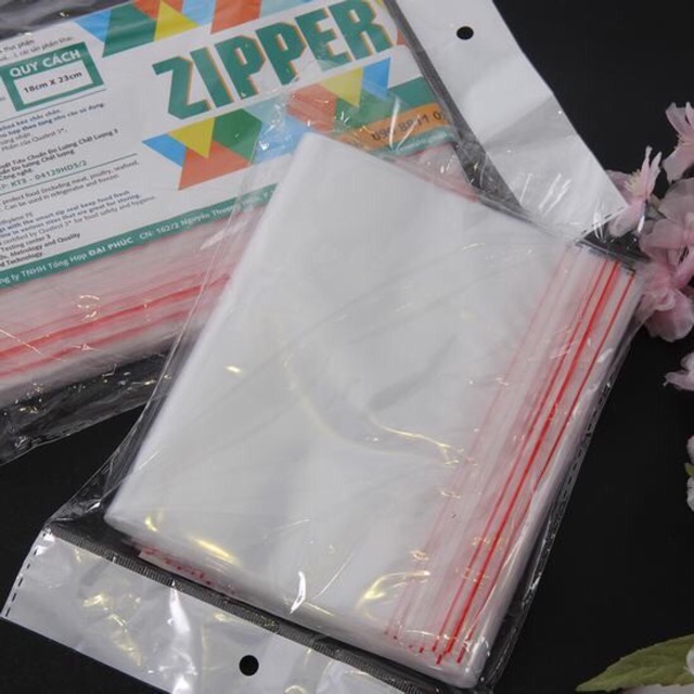 10 túi zip đựng thực phẩm