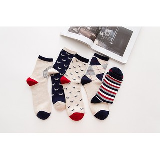 Set 5 đôi tất, vớ nam cao cấp công sở 2020 - hàng xịn cam kết Quý Khách hài lòng