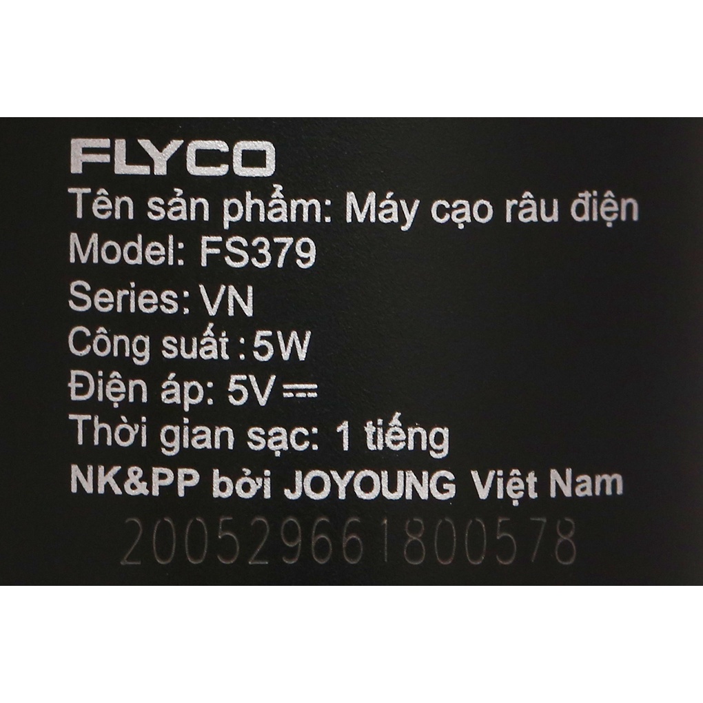 Máy cạo râu Flyco FS379VN