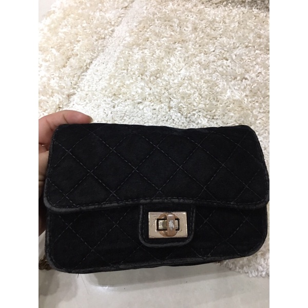 Túi si chất nhung y hình mini