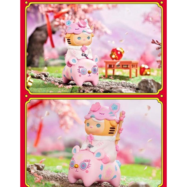 Mô Hình Nhân Vật POPMART POPMART Tiger Leap Phong Cách Trung Hoa Trang Trí Năm Mới