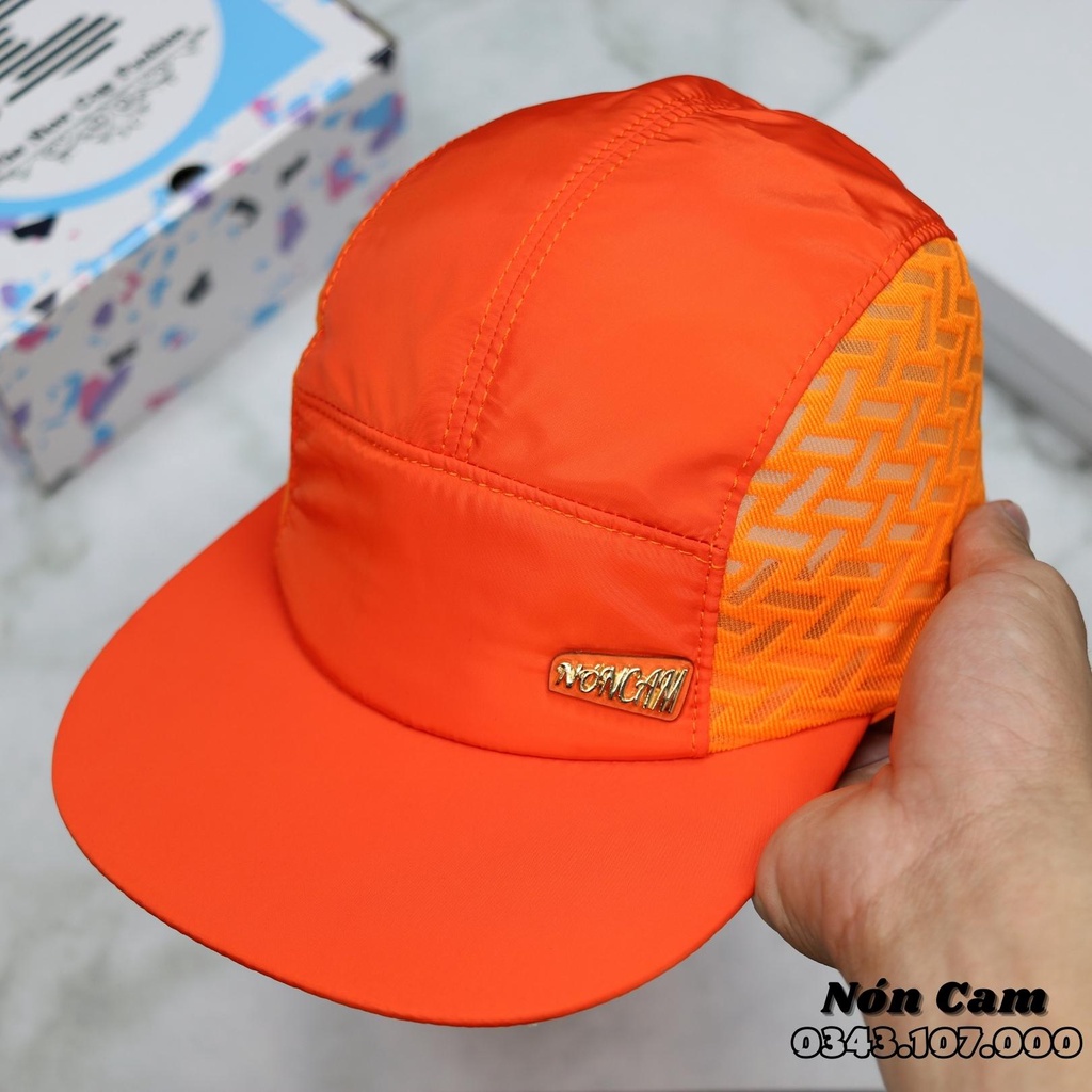 Mũ lưỡi trai NÓN CAM chính hãng Fullbox , Nón kết nam form unisex nam nữ