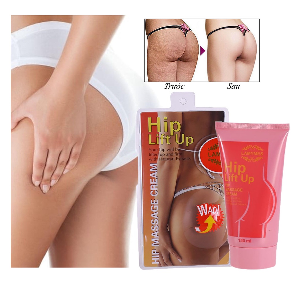 Kem Nâng mông LAMYMES Hip Lift Up 150ml Cải Thiện Vòng Ba Hiệu Quả, Giúp Nở Và Săn Chắc Mông Tối Đa (Hàng Chính Hãng) | BigBuy360 - bigbuy360.vn