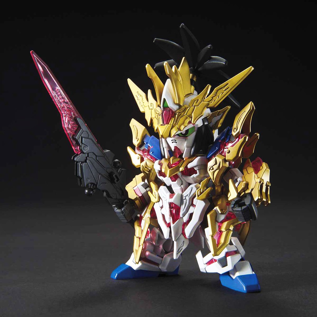 Mô Hình Gundam Bandai SD 001 Liu Bei Unicorn Gundam Sangoku Soketsuden [GDB] [BSD]