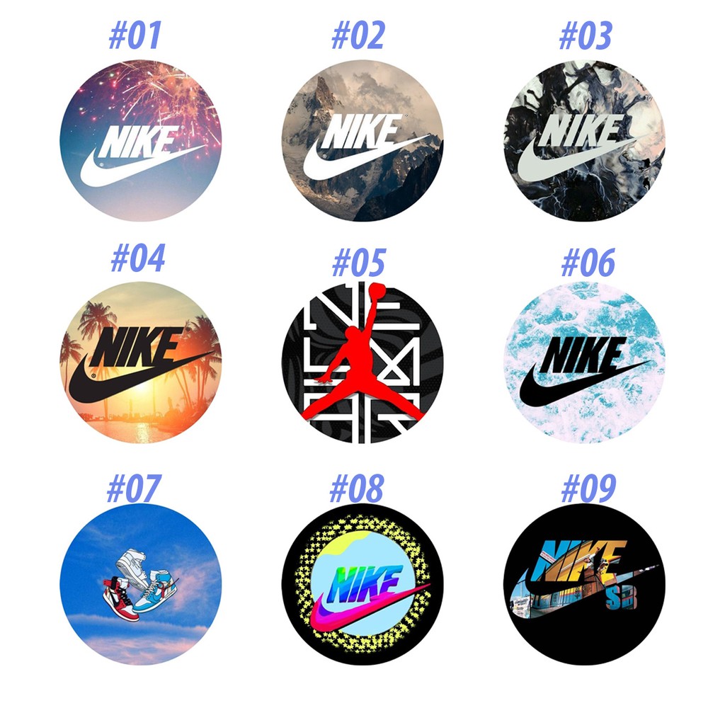 Giá Đỡ Điện Thoại POPSOCKET Quấn Tai Nghe in hình NIKE