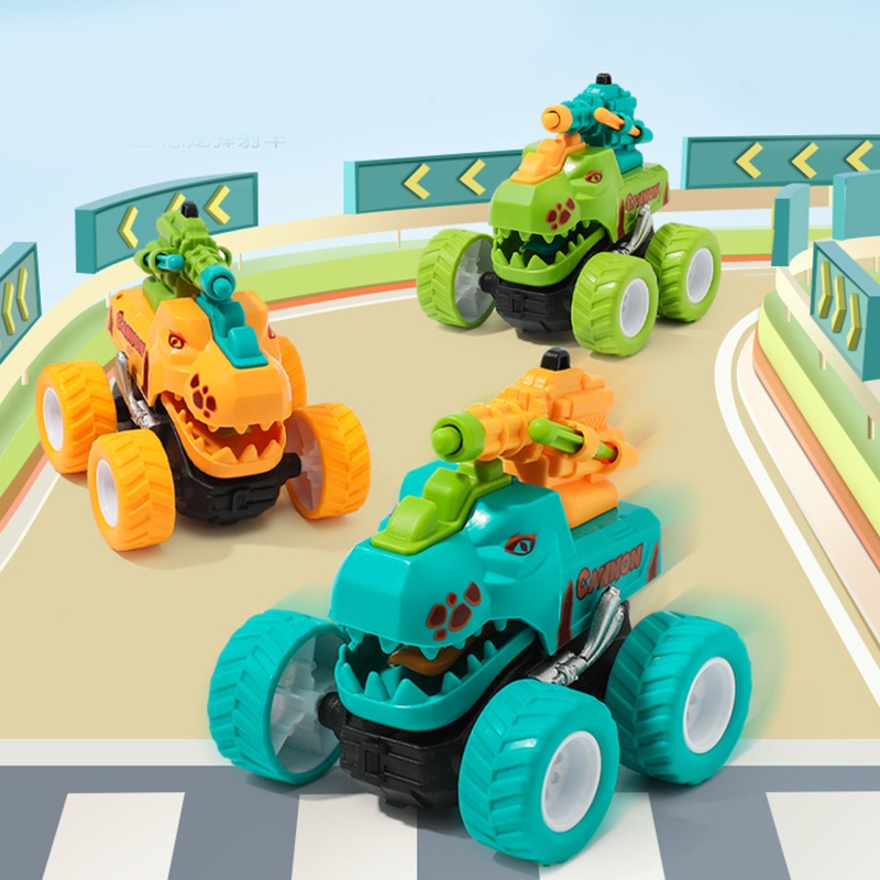 Xe Tải Quái Vật Khủng Long Tyrannosaurus Rex Thời Trang Cho Bé Trai