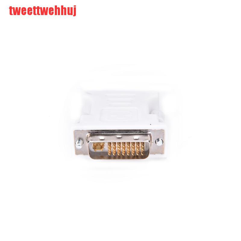 Bộ Chuyển Đổi Video 15 Pin Vga Sang 24 + 1 Pin Dvi-D Male Cho Pc / Laptop