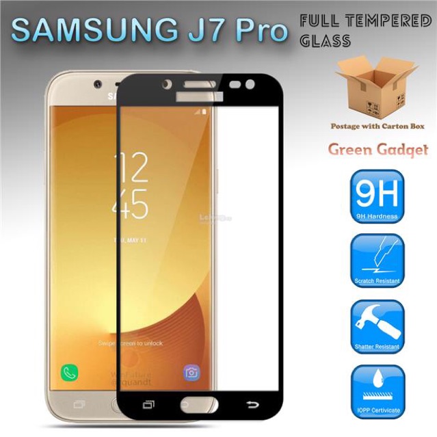Cường lực full màn hình,full keo J7pro,j7Plus,J7Prime