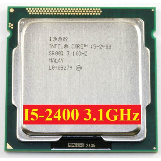 CPU Core i5-2400 (3.1 GHz, 6M L3 Cache, Socket 1155) (Flasale) Tặng keo tản nhiệt
