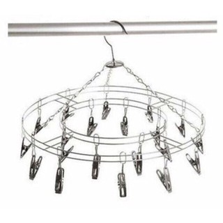 Móc phơi đồ bằng Inox, Dạng hình tròn - 2 Vòng ( Sỉ - Lẻ )