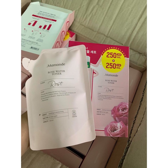 [Sẵn] Nước Hoa Hồng Mamonde - Toner Mamonde 250ml | BigBuy360 - bigbuy360.vn