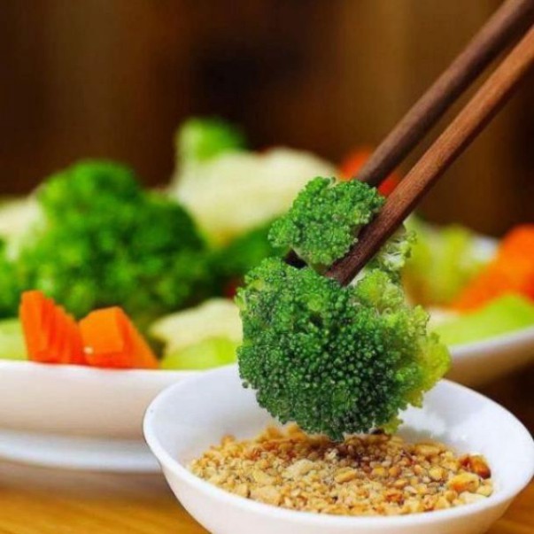 500g muối lạc vừng chay thơm ngon