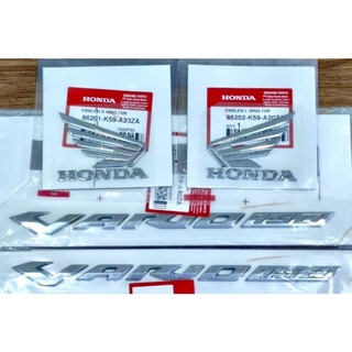 Tem chữ Vario 150, tem chữ Honda cánh chim Vario 125 nhập khẩu Indonesia
