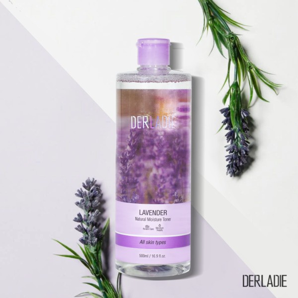 Nước hoa hồng Derladie Lavender Natural Moisture Toner 500ml